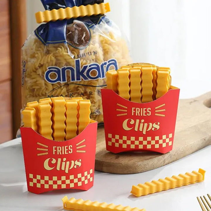 Lustige magnetische Pommes-Frites Lebensmittel Verschlussclip | Karnz