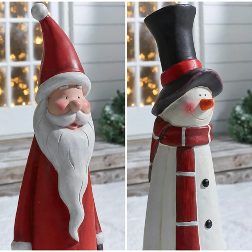 Weihnachts-Wichtelfigur aus Kunstharz