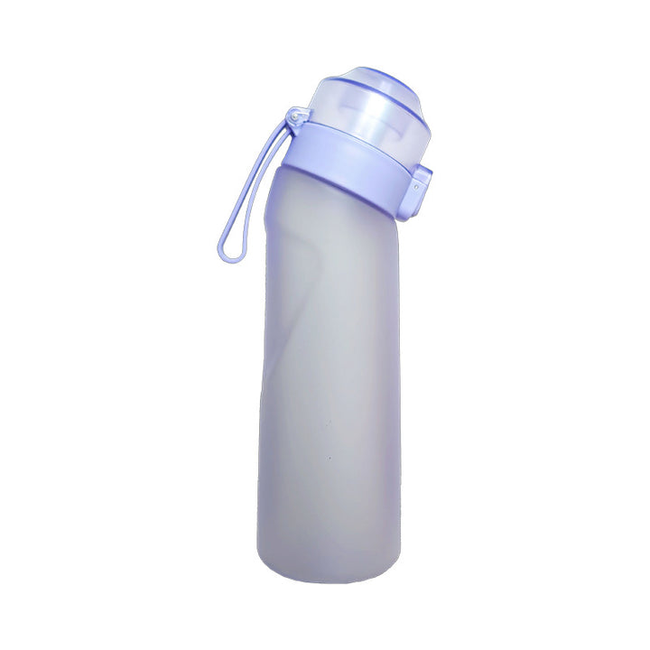 Sportbecher aus Tritan, 650 ml, mit Strohhalm
