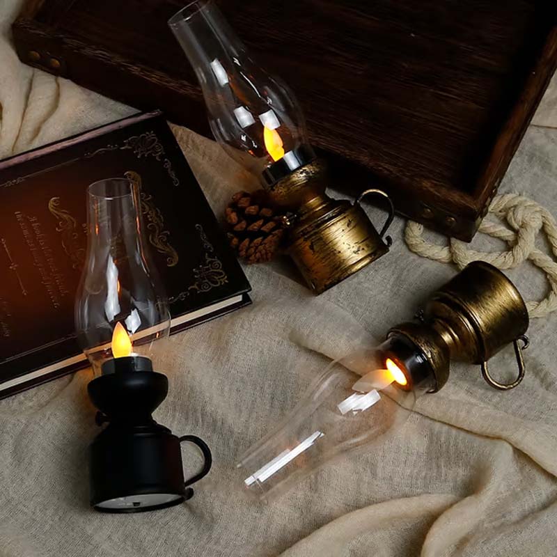 Elektrische LED Vintage Öllampe | Karnz