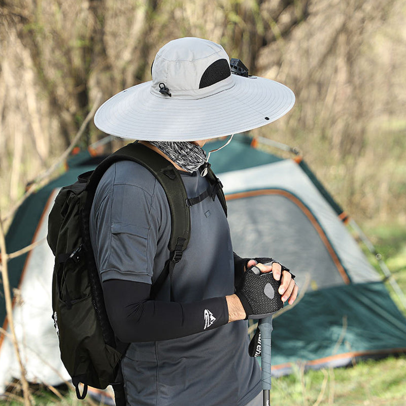 Solar- & USB-Lüfter Outdoor Angelhut | Karnz