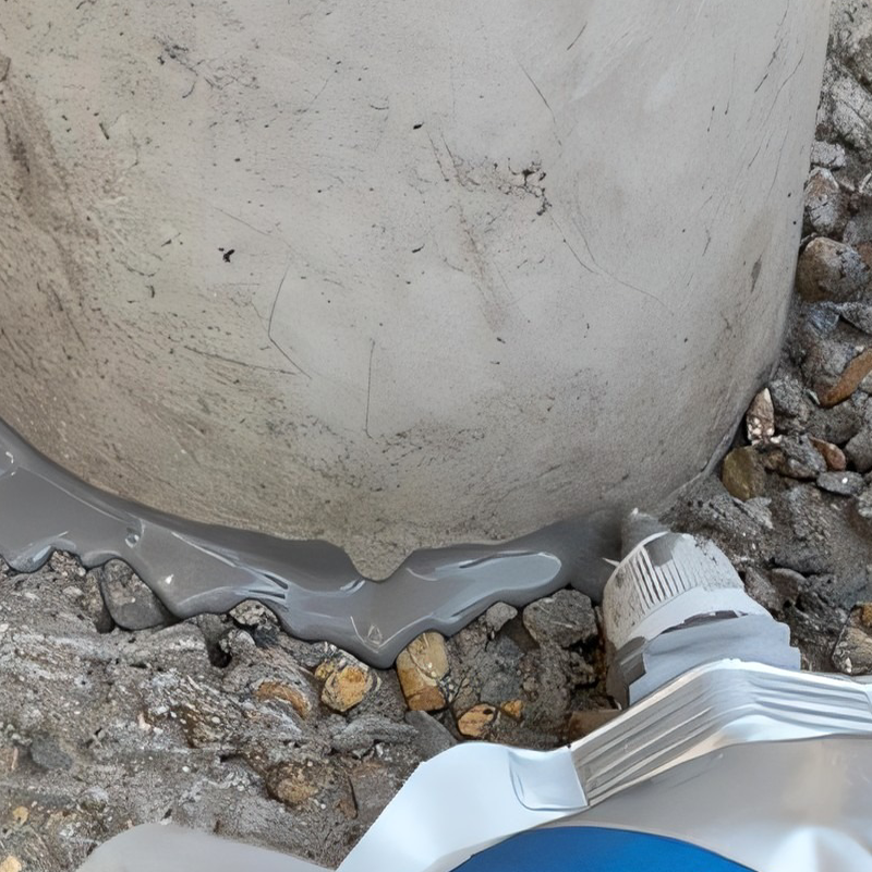 Mörtelkleber zur Reparatur von Dach- und Bodenrissen
