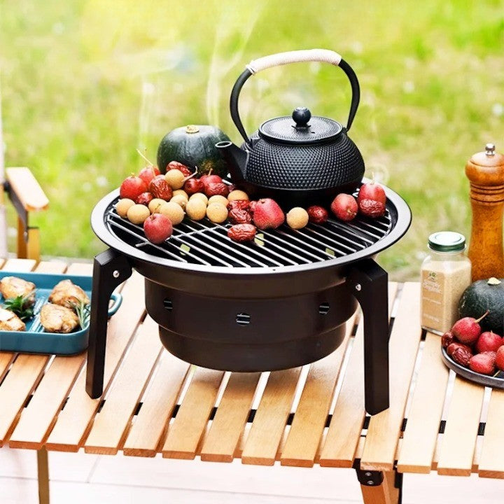 Portabler Antihaft Elite Abenteuer Campinggrill | Karnz