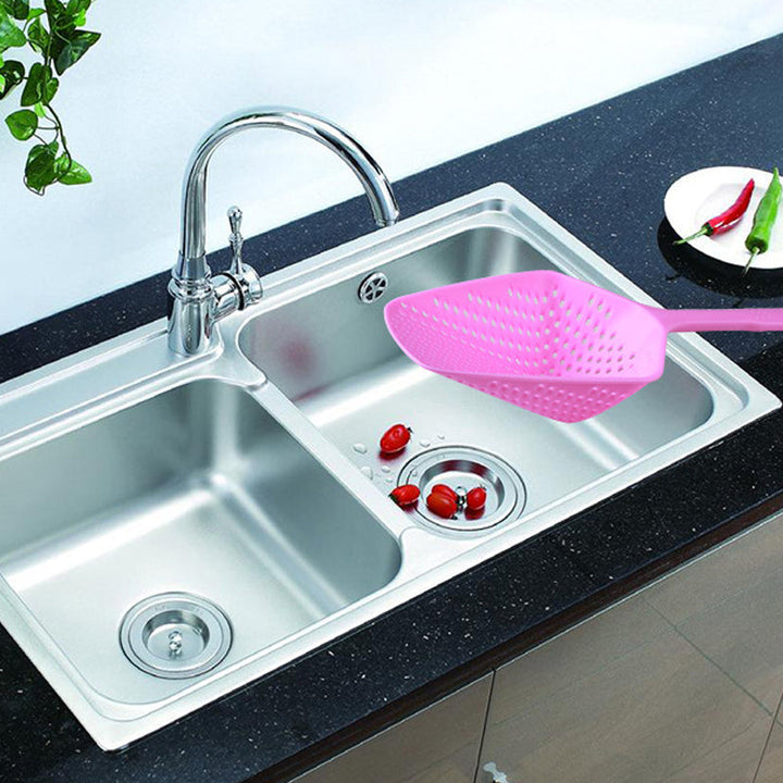 Silicone Küchenscoop-Abtropfsieb | Karnz