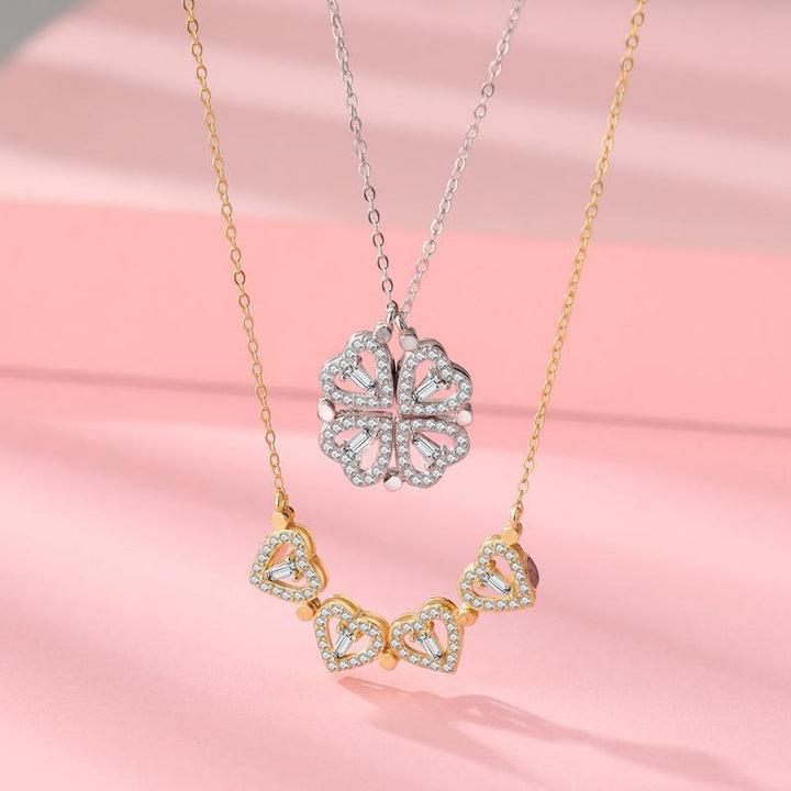 Hollow Four-Leaf Clover Necklace | Karnz