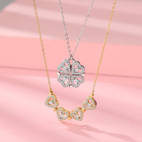 Hollow Four-Leaf Clover Necklace | Karnz