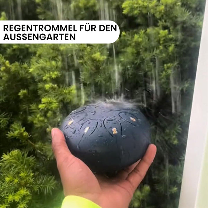 Regentrommel als Garteninstrument | Karnz