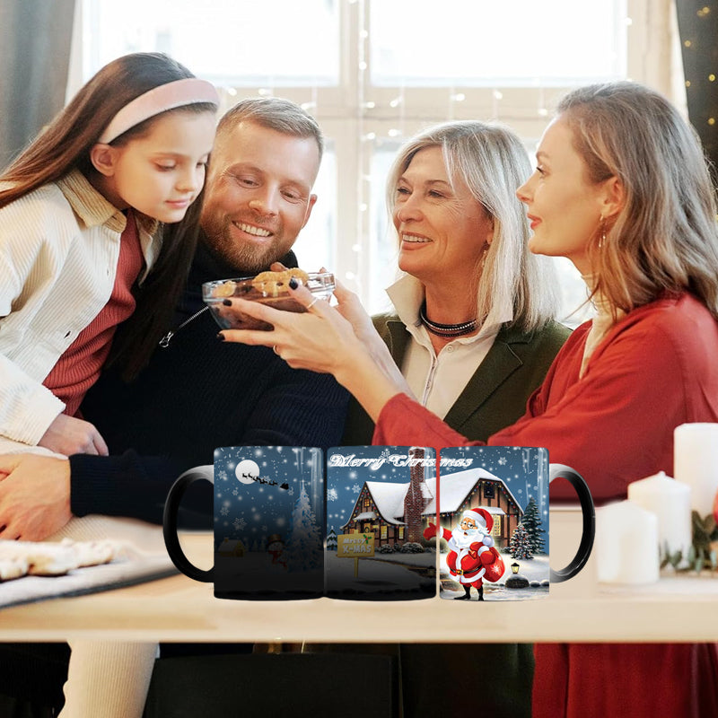 Weihnachtsfarbenwechselnde Tasse | Karnz