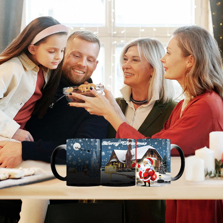 Weihnachtsfarbenwechselnde Tasse | Karnz