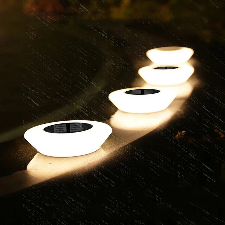 Solar Außenweg 4-teilige Lichter Karnz