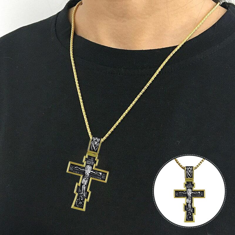 Vintage Kreuzkette Karnz