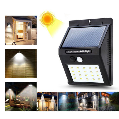 Sandsberg | Solar-LED-Wandleuchte | Bewegungsmelder, Extra Hell