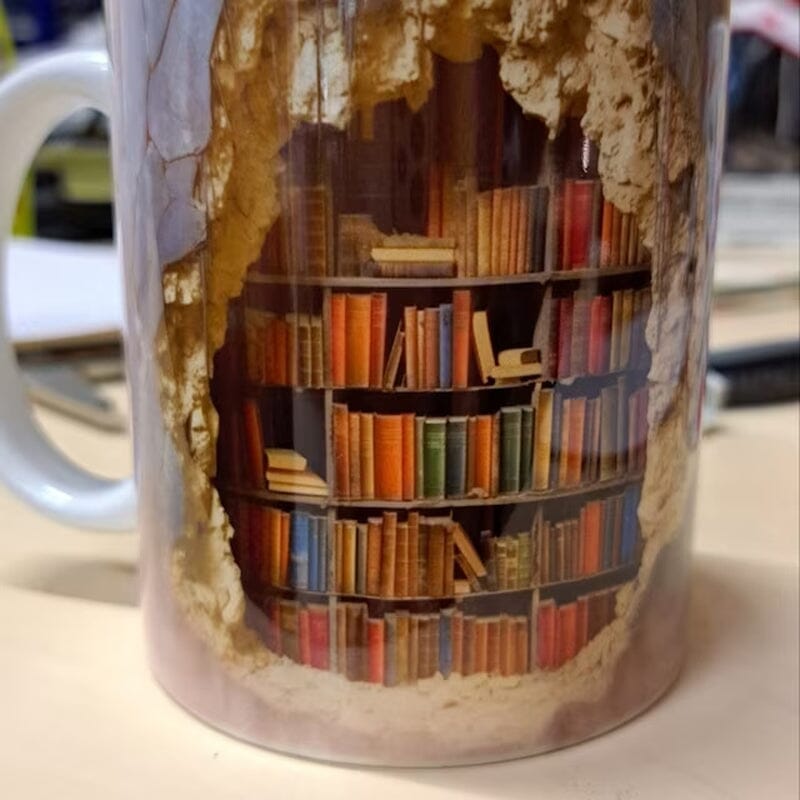 3D Bücherregal Becher | Karnz