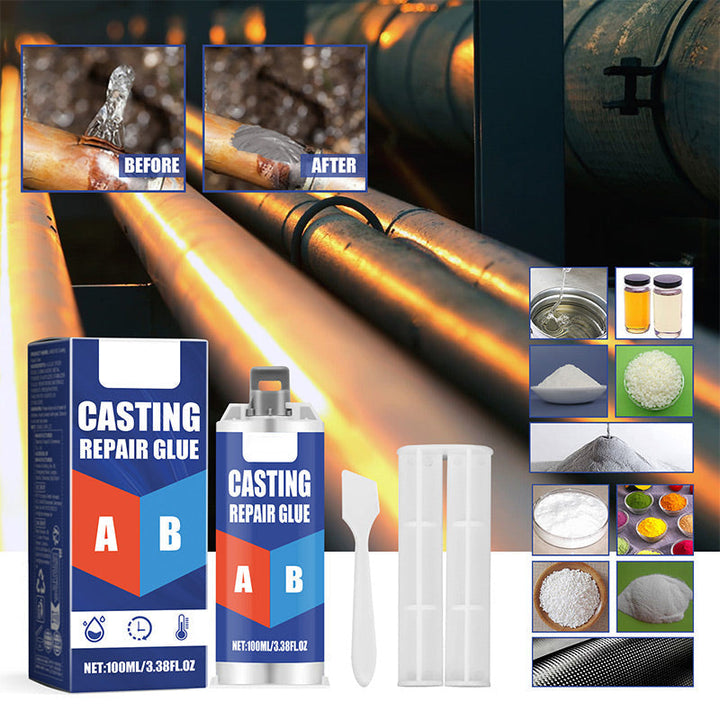 Karnz | Hochtemperaturbeständiger Metallguss-Reparaturklebstoff