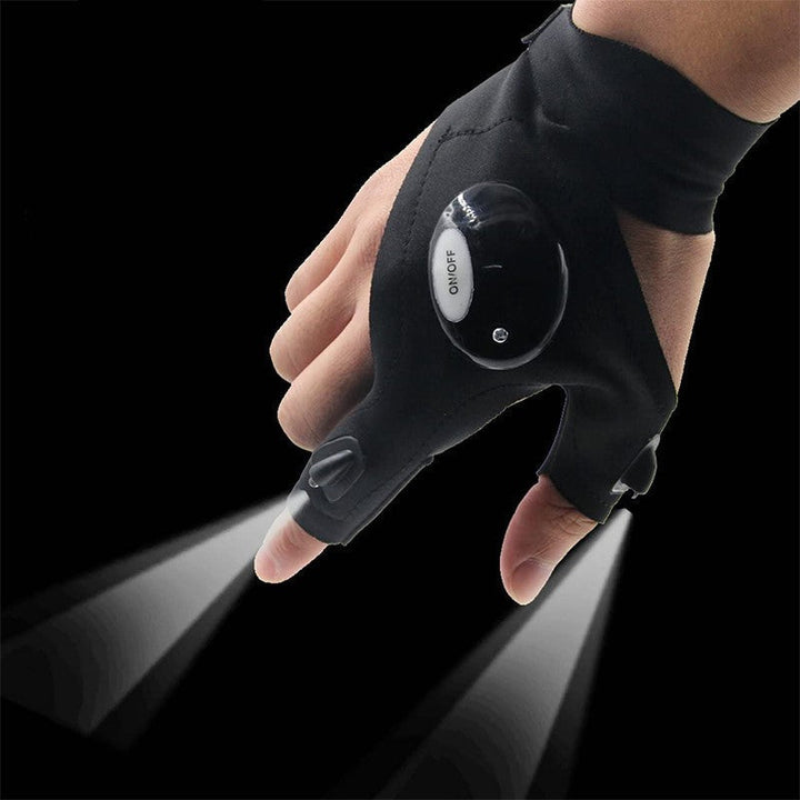 LED-Handschuhe mit wasserdichten Lichtern | Karnz