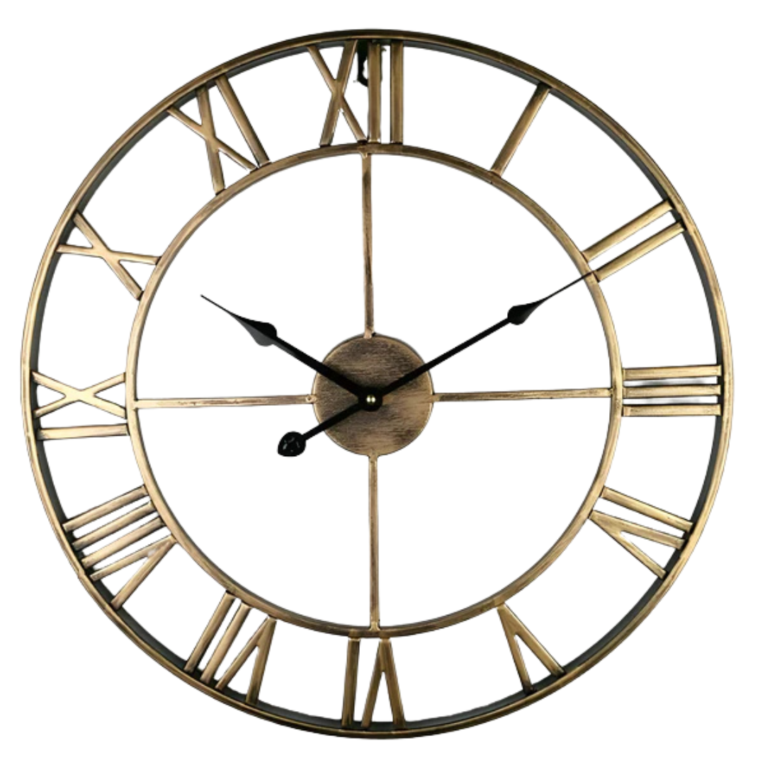 Exklusive große Wanduhr im modernen Look von Framer
