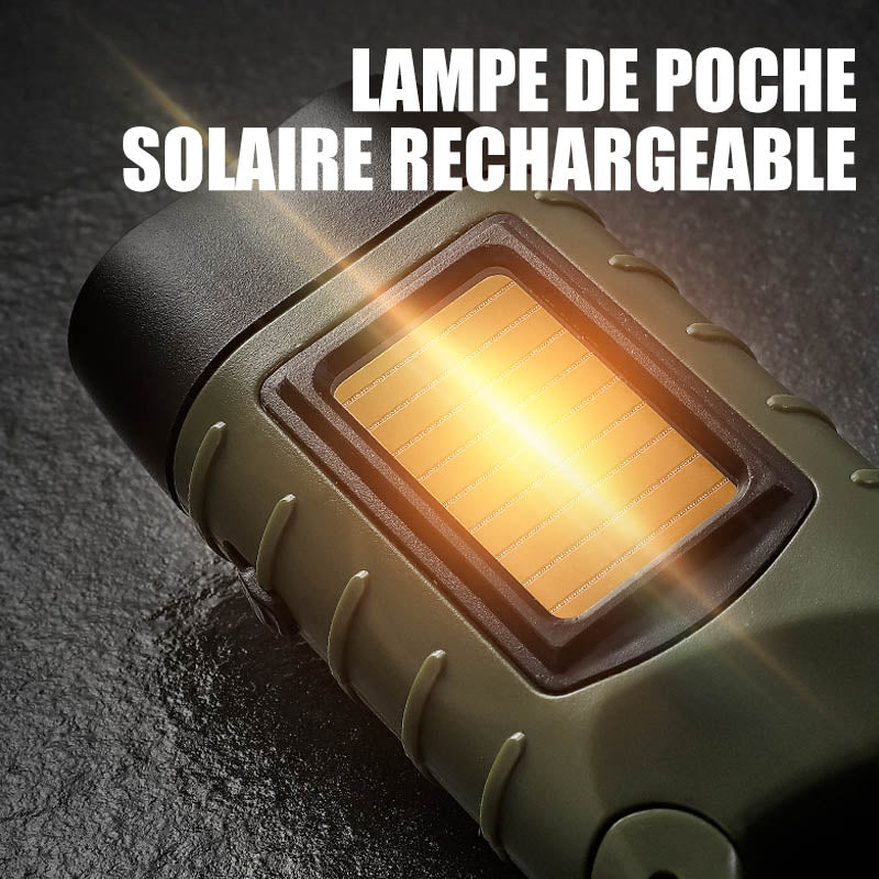 Wiederaufladbare Notfall-Außen-Taschenlampe | Karnz