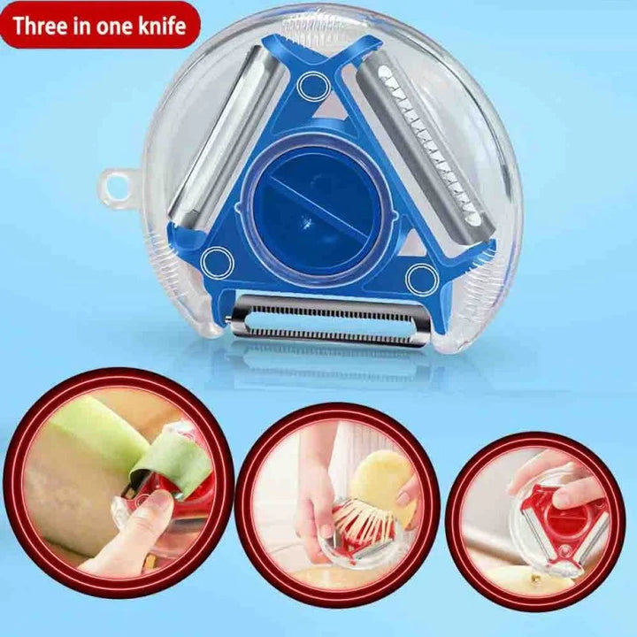3 In 1 Magic Trio Schäler Karnz
