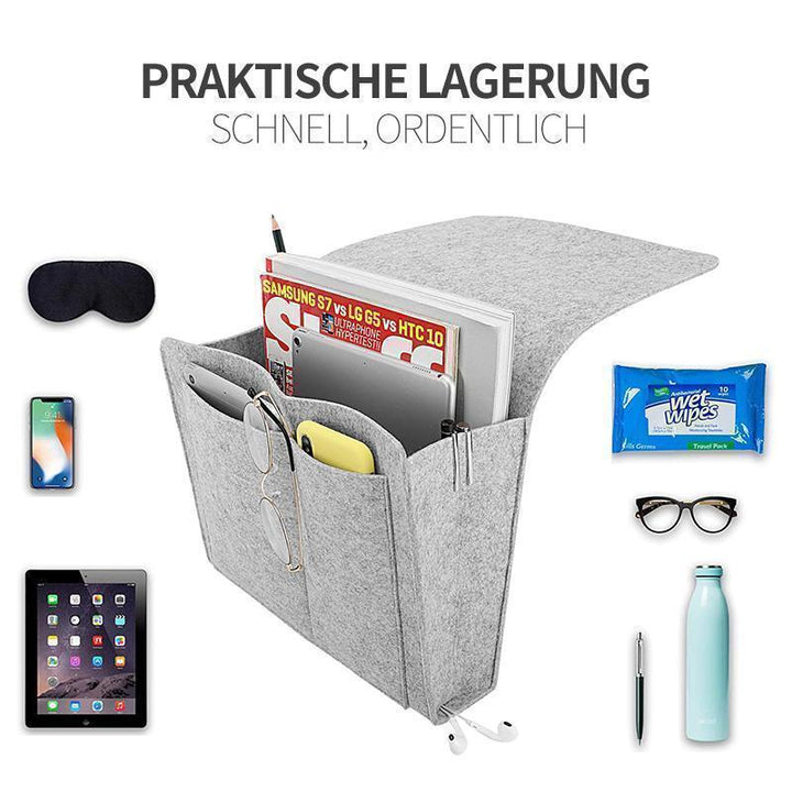 Hängetasche zur Nachttischaufbewahrung | Karnz