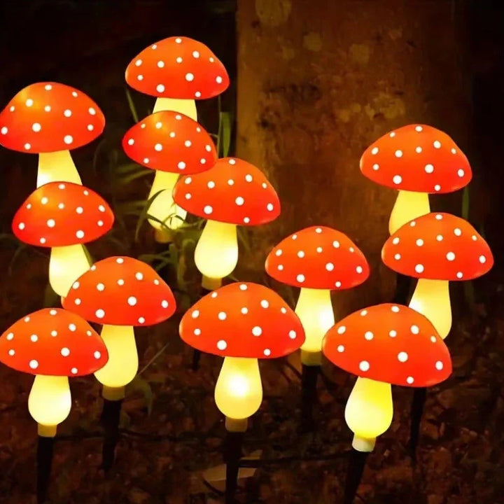 Karnz | MoonlitMushrooms Solar Gartenlichter