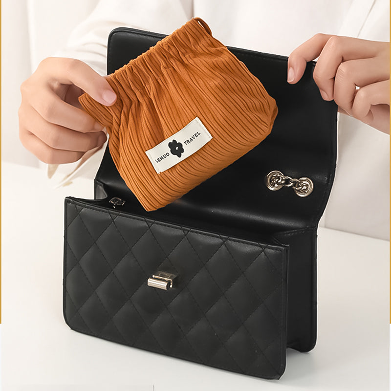 Kosmetiktasche aus Cord  | Karnz