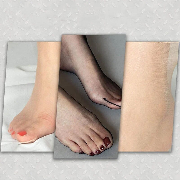 Unsichtbare, rutschfeste Kristallseide Socken | Karnz