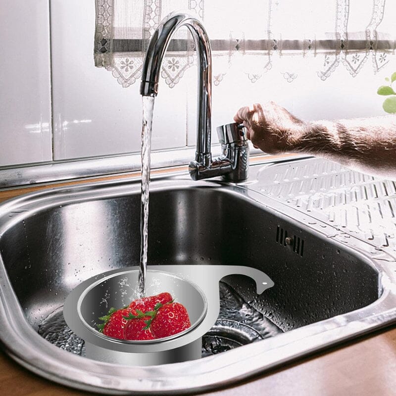 Edelstahl Schwanen Waschbecken Abflusskorb | Karnz