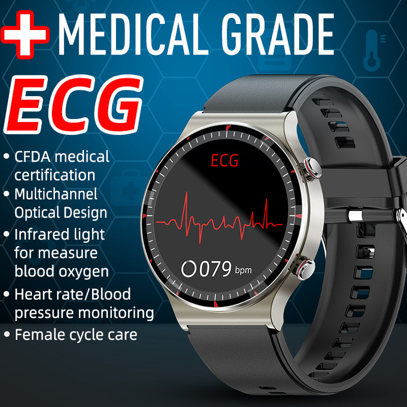 Sandsberg | Gesundheits-Smartwatch | EKG, SpO2 & Herzfrequenz