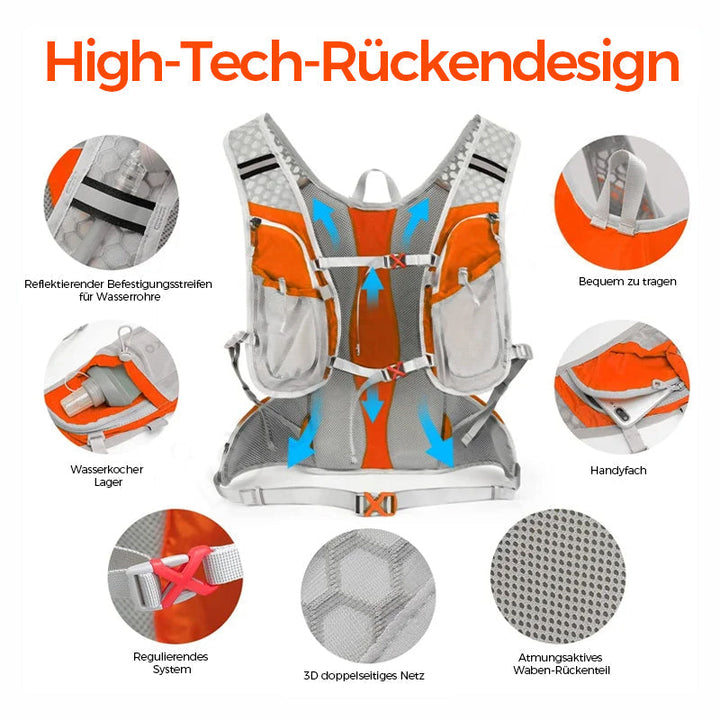 Outdoor Leichte Und Atmungsaktive Rucksack-Fahrradtasche | Karnz