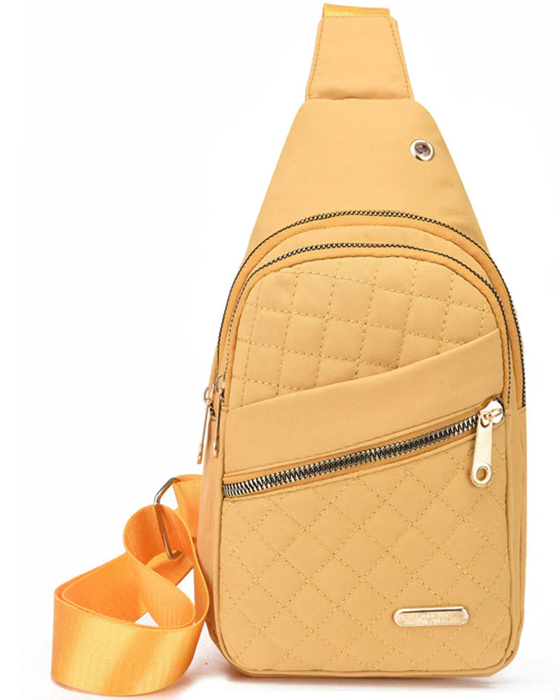 Lässige Gürteltasche mit Reißverschluss für Damen