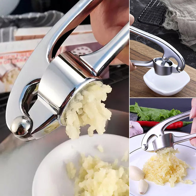 Edelstahl Knoblauchpresse | Karnz