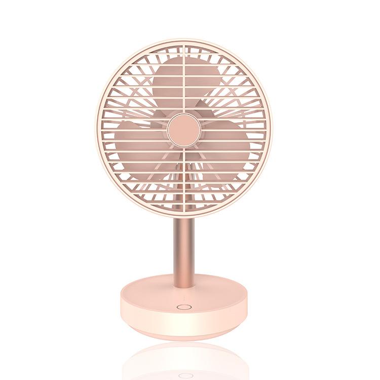 Kabelloser roterender Haube & oszillierender Kopf Tischventilator, super leise, super kühl | Karnz