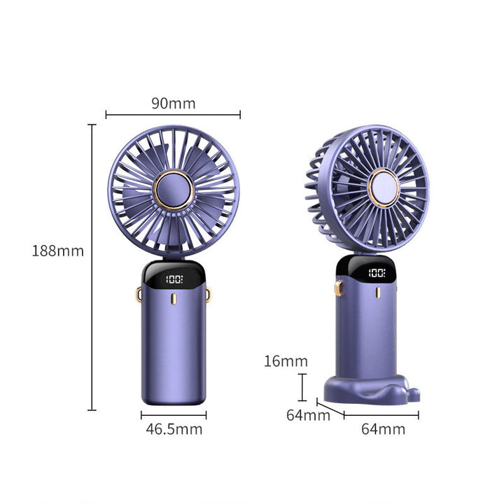 Tragbarer elektrischer Handventilator | Karnz