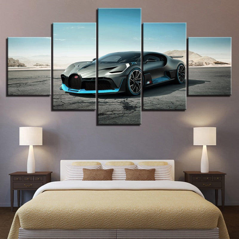 Ein schickes Auto - Canvas Wandkunst Gemälde
