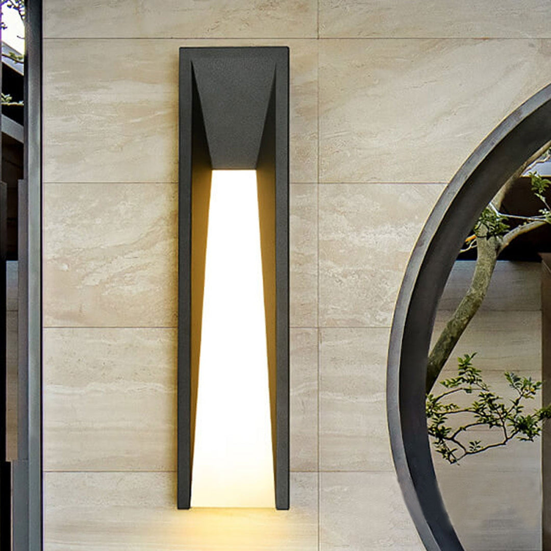 Wasserdichte Einfache Streifen Design LED Außen Wandleuchte Lampe | Karnz
