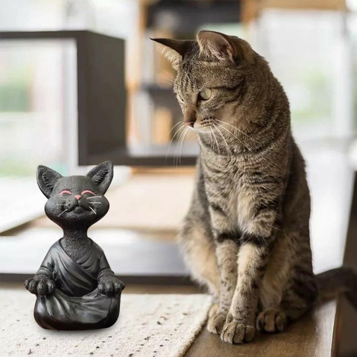 Happy Buddha Cat | Karnz