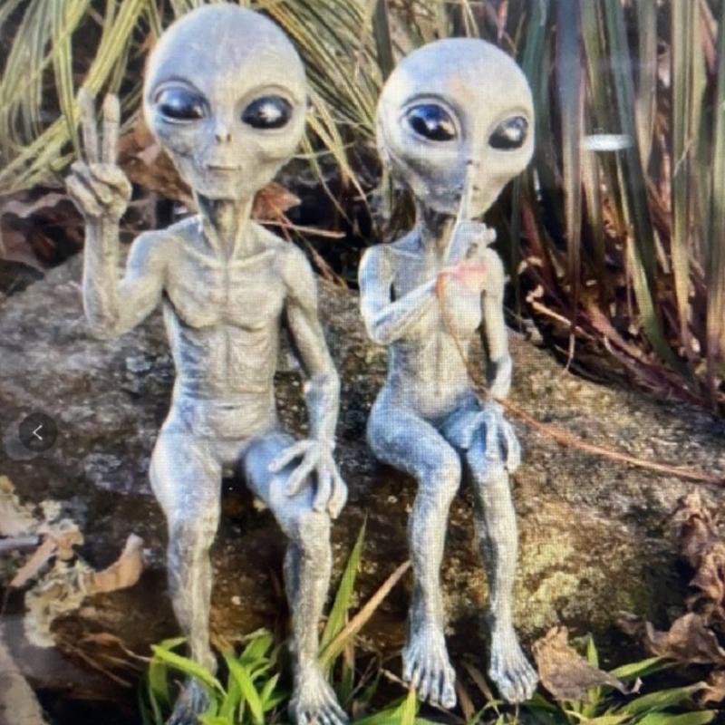 Alien Garten Statue | Karnz