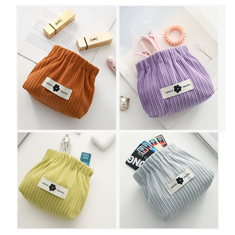 Kosmetiktasche aus Cord  | Karnz