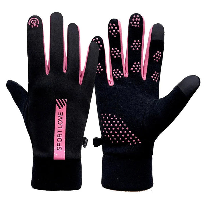 Wasserdichter, rutschfester und kältebeständiger Finger-Touchscreen-Handschuh