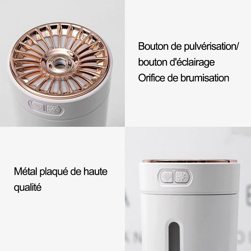 Auto-Luftbefeuchter mit buntem Licht | Karnz