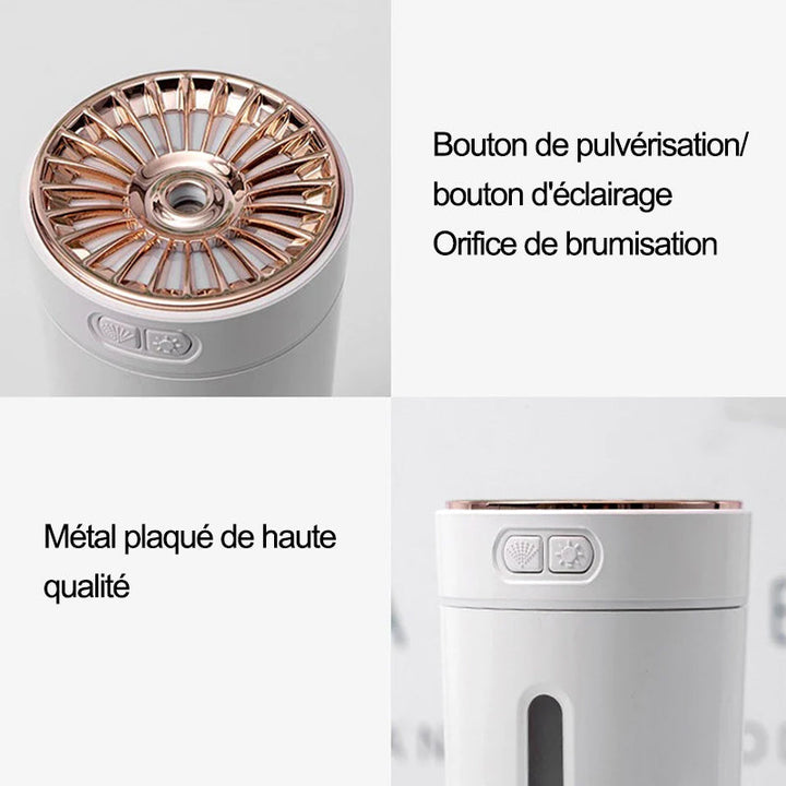 Auto-Luftbefeuchter mit buntem Licht | Karnz