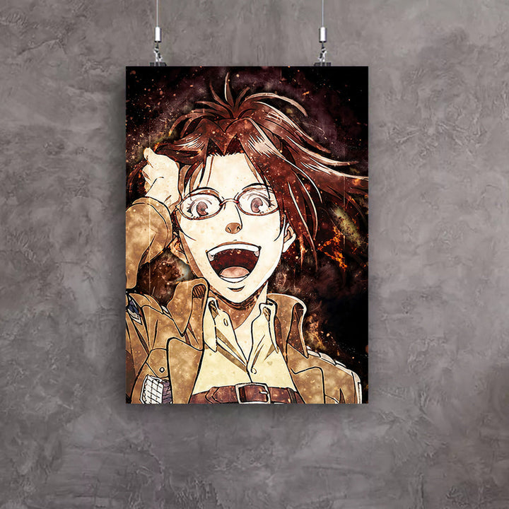 Lustiges Anime-Mädchen – Leinwandbild
