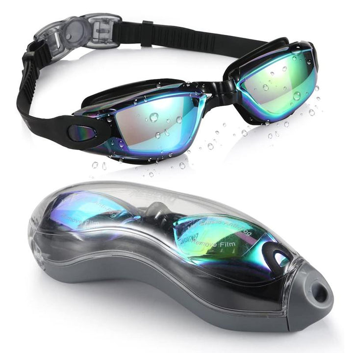 Karnz | Keine undichte Anti-Nebel-UV-Schutz Triathlon-Schwimmbrille