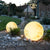 Gartenlampe in Form des Mondes