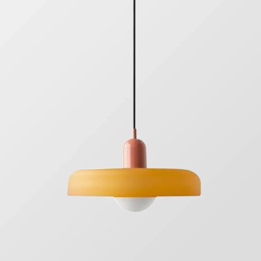 Skandinavische Pendelleuchte für Wohnzimmer und Esszimmer – Minimalistisches Design mit einstellbarer Höhe – Glas | Karnz