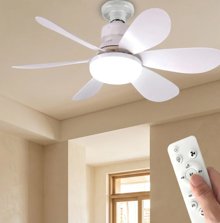 Deckenventilator LED mit Fernbedienung und dimmbaren Licht | Karnz