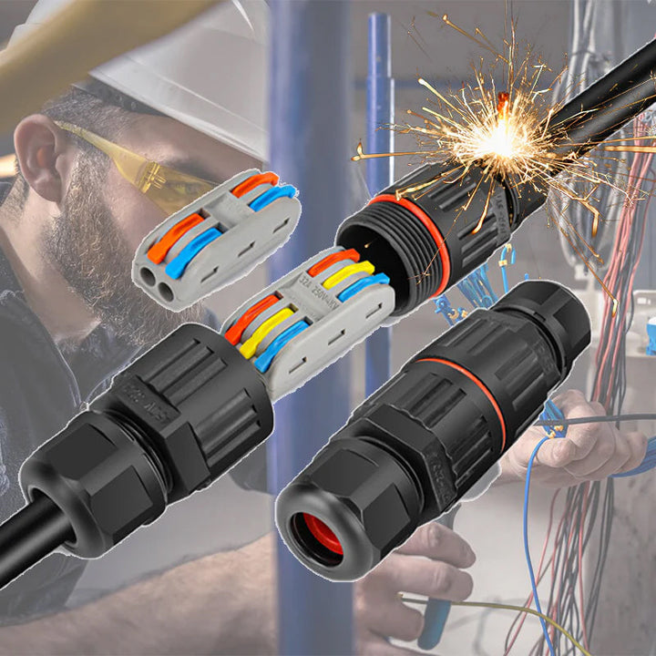 Wasserdichter elektrischer Drahtverbinder für den Außenbereich | Karnz
