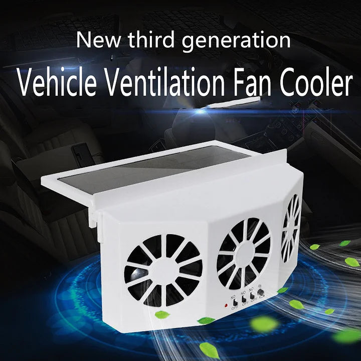 Das Neue Solar Auto Kühl Artefakt [Luftzirkulation Abluftventilator] | Karnz