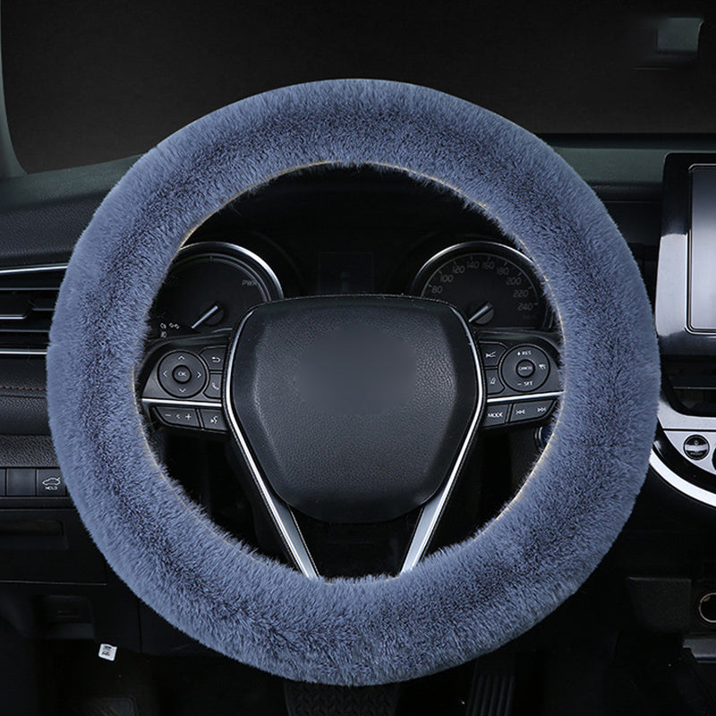 Universelle Plüsch-Auto-Lenkradabdeckung | Karnz