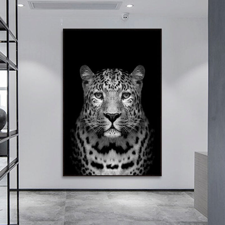 Afrika Wilde Große Katzen - Leinwand Wandkunst Malerei